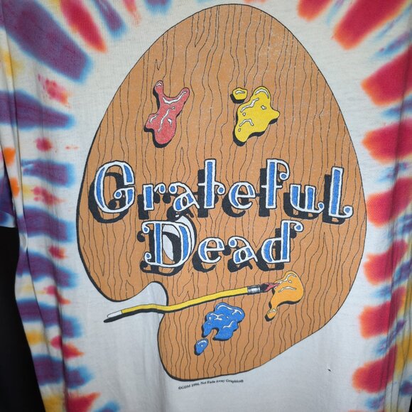 Grateful Dead Self Portrait April Fools Vintage Single Stitch 1996 Anvil T-Shirt - Picture 4 of 14